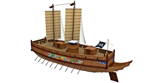 조선시대 판옥선 단면도[국립해양문화재연구소 제공. 재판매 및 DB 금지]