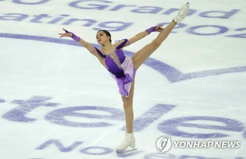 러시아 피겨스케이팅 여자 싱글 간판 카밀라 발리예바[AP=연합뉴스]
