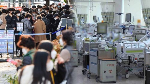 서울 중증병상 가동률 90% 넘어…수도권 88.5% '포화'[연합뉴스TV 제공]