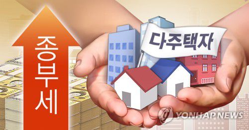 다주택자 종부세 강화 (PG)[장현경 제작] 일러스트
