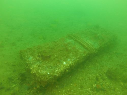 군산 고군산군도 바닷속 닻돌[국립해양문화재연구소 제공. 재판매 및 DB 금지]