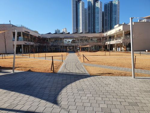 한산한 대구 상점가[촬영 손대성]