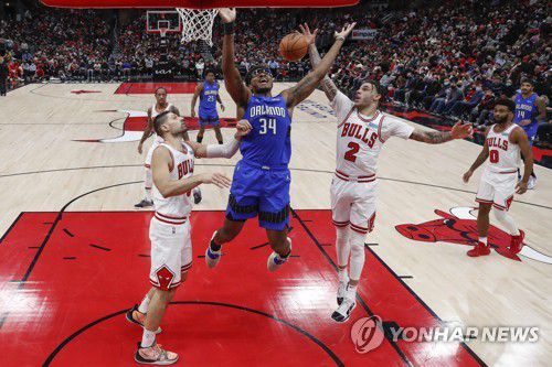 시카고-올랜도 선수들 경기 모습[USA TODAY Sports=연합뉴스]
