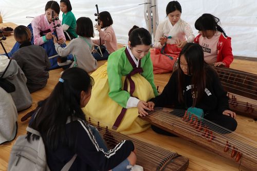 영동난계국악축제 체험행사 장면[영동군 제공. 재판매 및 DB 금지]