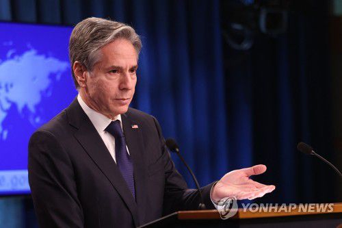 토니 블링컨 미 국무장관[AFP 연합뉴스 자료사진. 재판매 및 DB 금지]