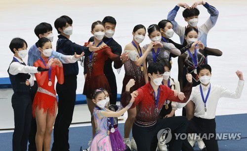 피겨스케이팅 대표팀[연합뉴스 자료사진]