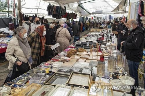 터키 이스탄불의 재래시장 [EPA 연합뉴스 자료사진. 재판매 및 DB 금지]