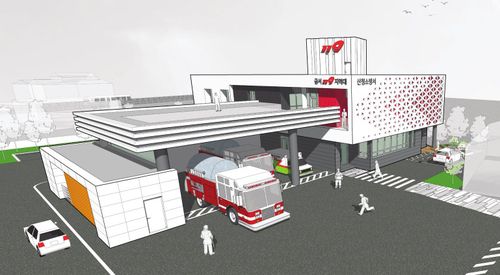 산청 금서119지역대 조감도[산청군 제공. 재판매 및 DB 금지]
