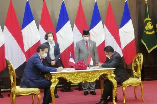 인니, 라팔전투기 1차로 6대 계약…잠수함은 양해각서[안타라통신, 재판매 및 DB금지]