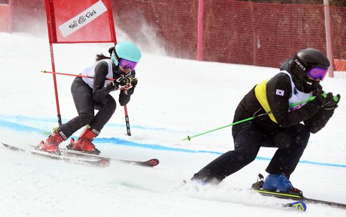 최사라 경기 모습[대한장애인체육회 제공. 재판매 및 DB 금지]