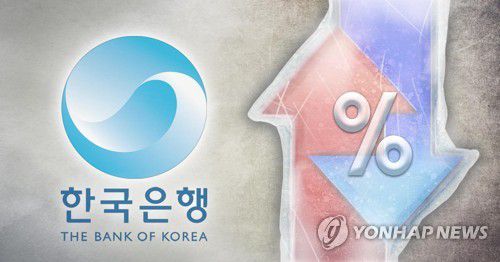 한국은행 기준금리 동결 (PG)[정연주 제작] 일러스트