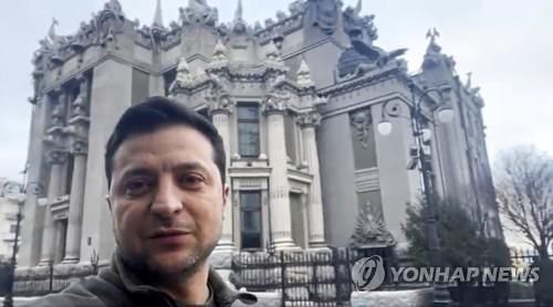 볼로디미르 젤렌스키 우크라이나 대통령[AFP 연합뉴스 자료사진 재판매 및 DB 금지]