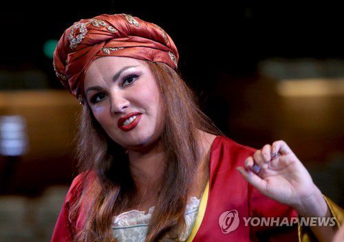 소프라노 안나 네트레브코[타스 연합뉴스 자료사진.재판매 및 DB금지]