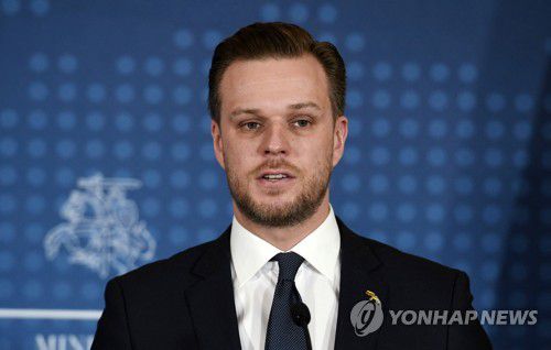 가브리엘류스 란즈베르기스 리투아니아 외무 장관 [로이터 연합뉴스 자료사진]