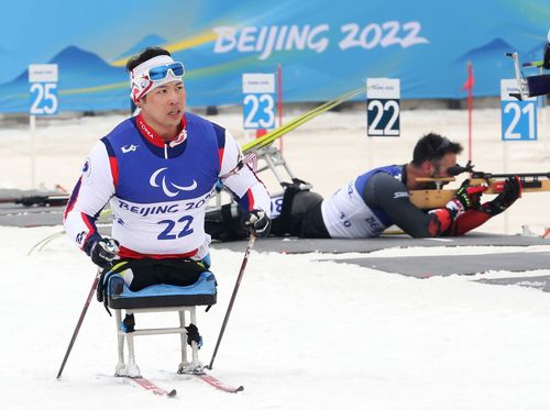 원유민 경기 모습[대한장애인체육회 제공. 재판매 및 DB 금지]