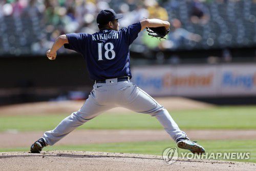 일본인 투수 기쿠치 유세이[EPA=연합뉴스 자료사진]