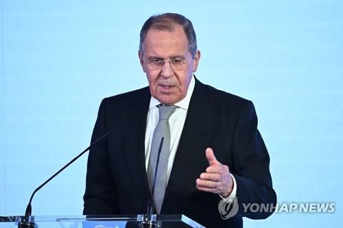 세르게이 라브로프 러시아 외무장관 [타스 연합뉴스 자료사진. DB 및 재판매 금지]