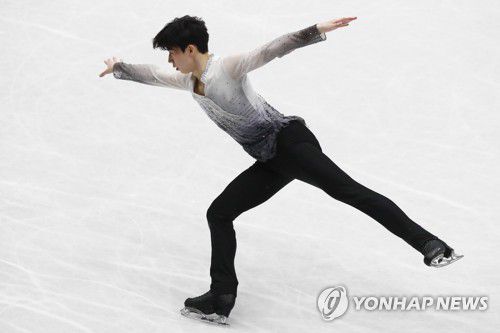 피겨스케이팅 남자 싱글 이시형[EPA=연합뉴스]
