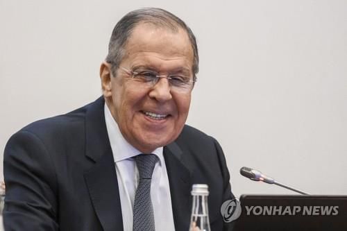 세르게이 라브로프 러시아 외무장관[AP 연합뉴스 자료사진. 재판매 및 DB 금지]