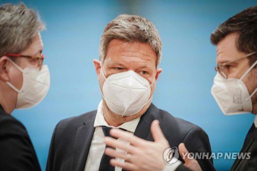 로베르트 하벡 독일 부총리[AFP 연합뉴스 자료사진. 재배포 및 DB 금지]