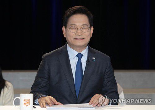 송영길 "당 결정 따르겠다"…서울시장 출마 선언 [국회사진기자단]