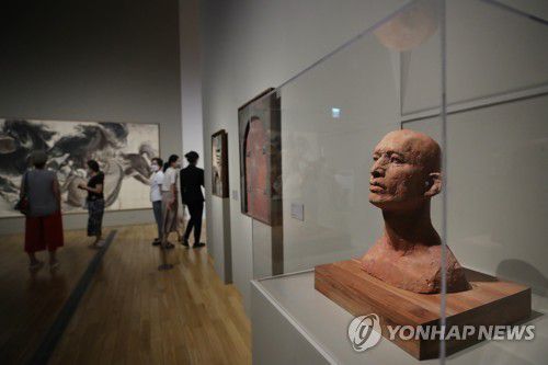 국립현대미술관 '이건희 컬렉션' 전시[연합뉴스 자료사진. 재판매 및 DB 금지]