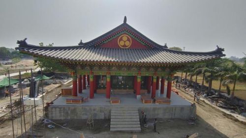 인도 부다가야 분황사 대웅전[조계종 제공. 재배포 및 DB금지]