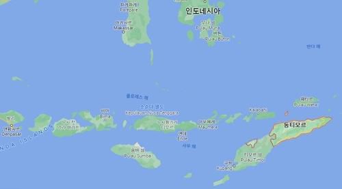 동티모르 위치[구글맵, 재판매 및 DB금지]