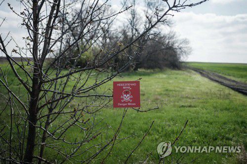 25일(현지시간) 우크라이나 동부의 평원[AFP 연합뉴스 자료사진. 재판매 및 DB금지]