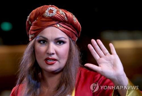 러시아 소프라노 안나 네트렙코[타스 연합뉴스 자료사진. 재판매 및 DB 금지]