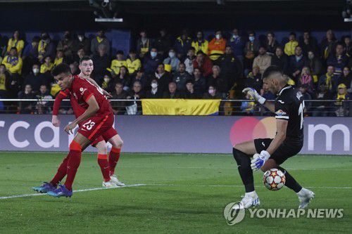 리버풀 루이스 디아스의 골 장면[AP=연합뉴스]