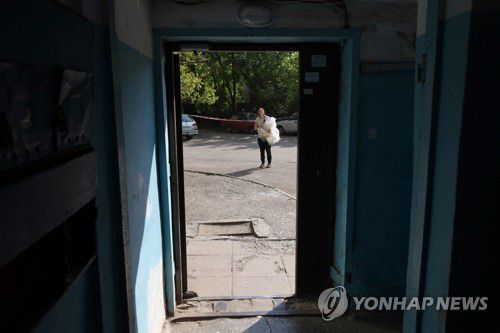 오데사 미사일 포격 지역[AFP=연합뉴스 자료사진. 재판매 및 DB 금지]
