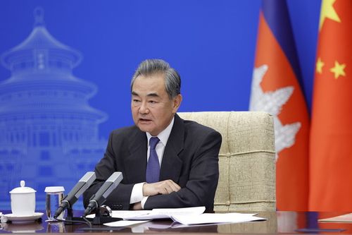왕이 중국 외교부장[중국 외교부 제공]