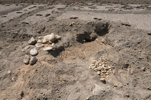 평창군 천동리 유물 발견 장소[평창군 제공.재판매 및 DB 금지]