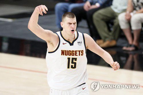 NBA MVP에 선정된 니콜라 요키치[AFP=연합뉴스]