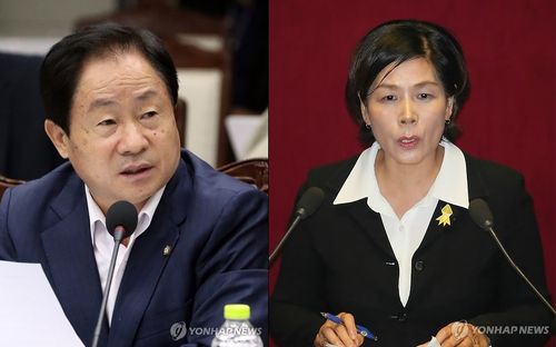 주광적 후보, 최민희 후보[연합뉴스 자료사진]