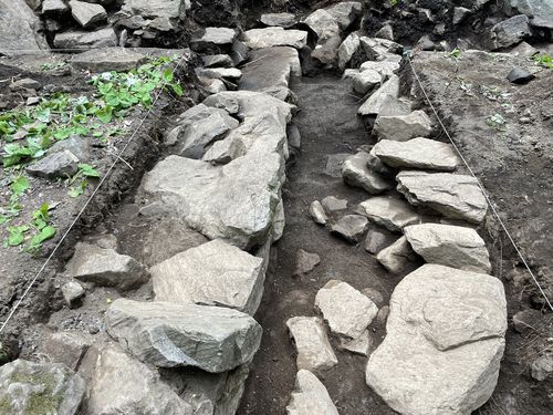 여주 주어사지 건물터 기단[불교문화재연구소 제공. 재판매 및 DB 금지]