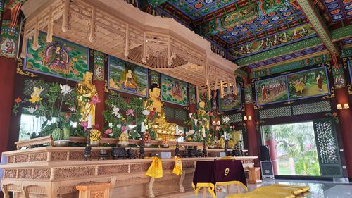 인도 분황사 대웅보전(부다가야<인도>=연합뉴스) 양정우 기자 = 21일 붓다 성도지로 알려진 인도 부다가야에 첫 한국 전통사찰인 분황사가 준공했다. 2022.5.21 eddie@yna.co.kr