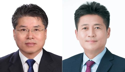 홍인성·김정헌 중구청장 후보[중앙선거관리위원회 제공. 재판매 및 DB 금지]