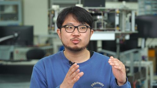 연합뉴스와 인터뷰하는 연세대 천문우주학과 박사과정생 강대은씨[촬영 장호진 김정용]