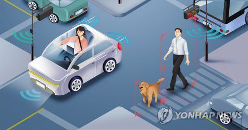 자율주행차 (PG)[박은주 제작] 사진합성·일러스트
