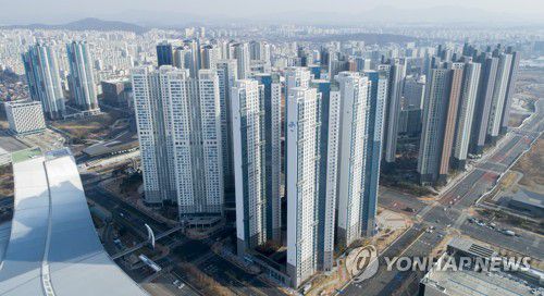 일산 아파트 단지 모습[연합뉴스 자료사진]