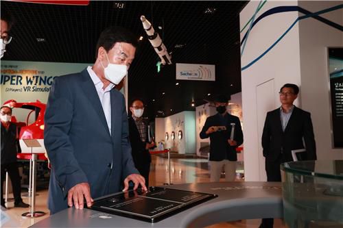 KAI 방문한 박동식 사천시장 당선인[사천시 제공. 재판매 및 DB 금지]