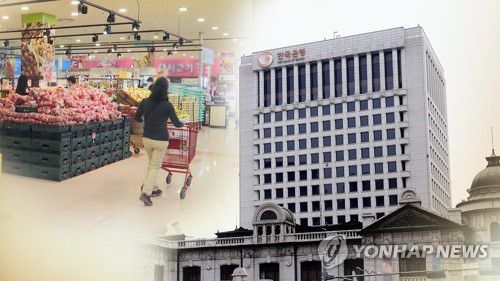 치솟는 물가에 한국 등 아시아 중앙은행 금리인상 압박 가중(CG)[연합뉴스TV 제공]