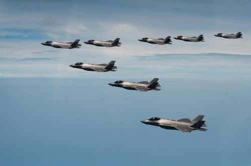 한미 F-35A 편대[공군 제공. 재판매 및 DB 금지]