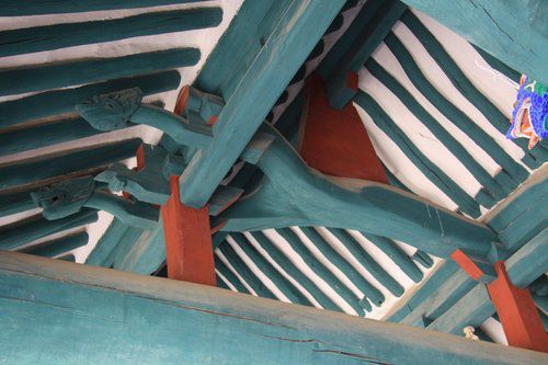 고창 선운사 만세루 종보[문화재청 제공. 재판매 및 DB 금지]