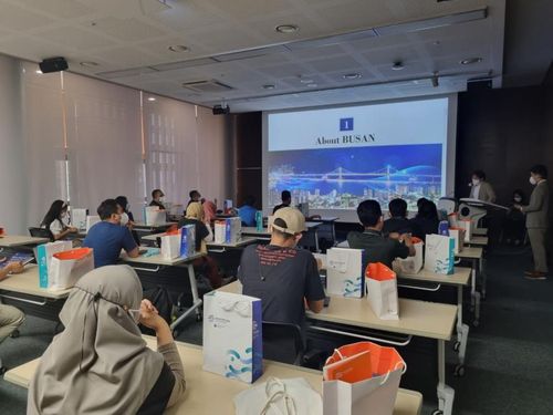 '2030 부산 엑스포' 유치 설명회 장면[코이카 제공]