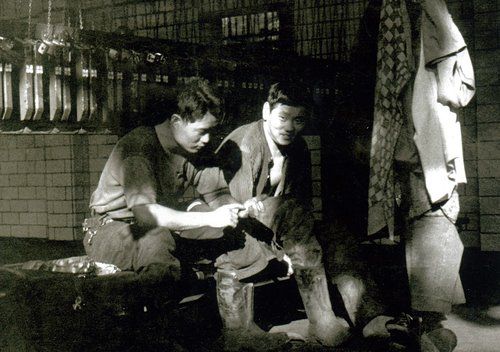 파독 광부 시절 고인(왼쪽)[권이종씨 제공]