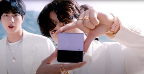 BTS, 보라해[삼성전자 언팩 영상 캡처. 재판매 및 DB 금지]