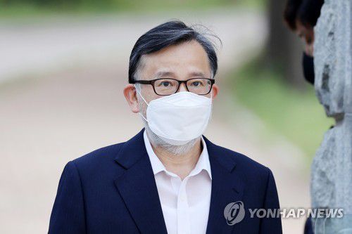 2021년 보석 석방된 김학의 전 차관[연합뉴스 자료사진]